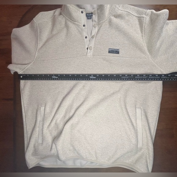 Eddie Bauer men's sweater fleece pullover Size XL - Picture 3 of 6